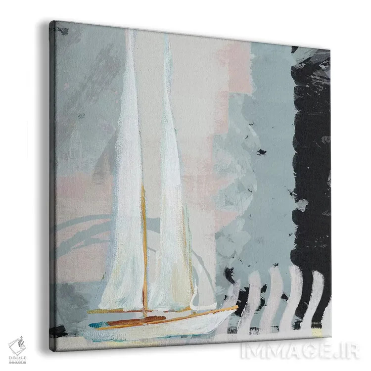 تابلو قایق در حال دریانوردی II اثر دن منیلی - نمای پرسپکتیو محصول