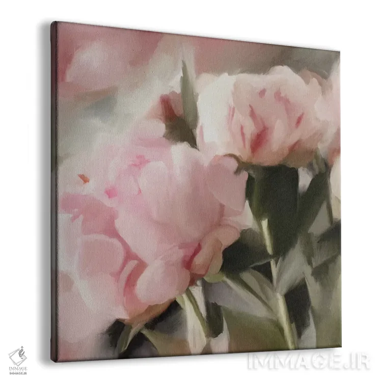 تابلو آرایش گلها II اثر دن منیلی - نمای پرسپکتیو محصول