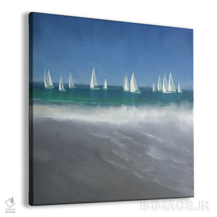 تابلو دریانوردی در بندر اثر دن منیلی - نمای پرسپکتیو محصول