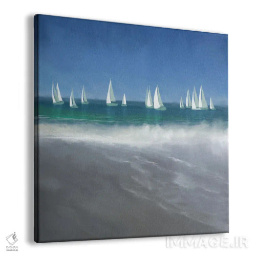 تابلو دریانوردی در بندر اثر دن منیلی - نمای پرسپکتیو محصول