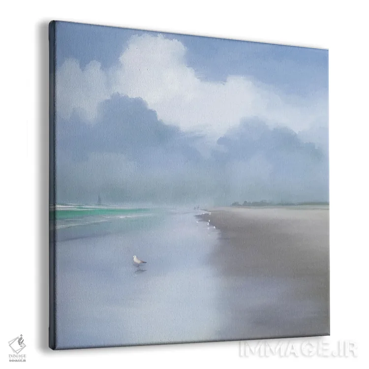 تابلو زیبایی ساحلی اثر دن منیلی - نمای پرسپکتیو محصول