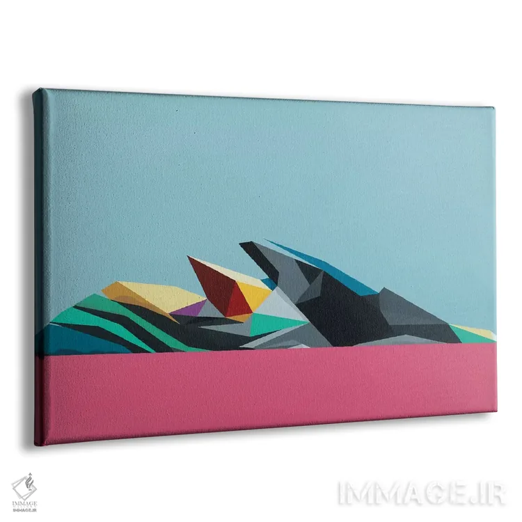 تابلو فضای بین اثر داز - نمای پرسپکتیو محصول