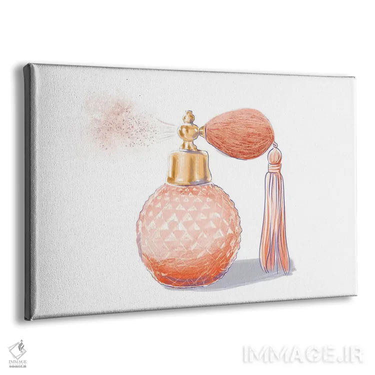 تابلو عطر وینتیج (کلاسیک) اثر امبر دی - نمای پرسپکتیو محصول