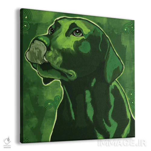 تابلو لابرادور اثر دائو زد - نمای پرسپکتیو محصول