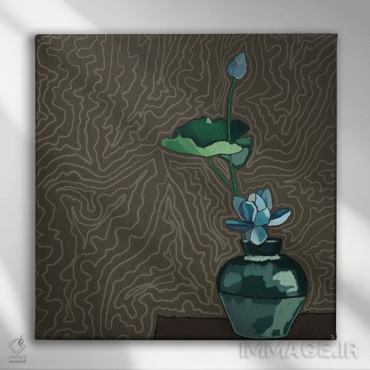 تابلو غلبه/پیرزی اثر دائو زد - نمای روبهرو روی دیوار