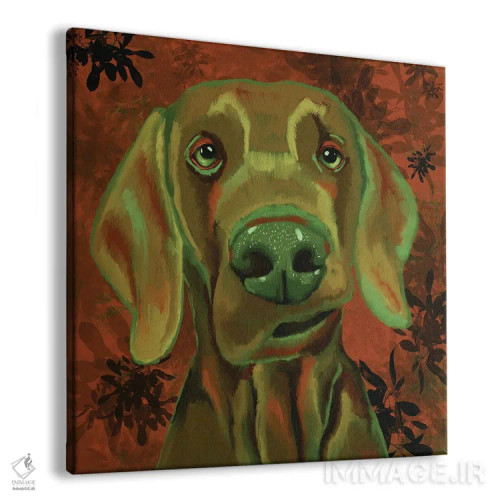 تابلو وایمارانر (نژاد سگ) اثر دائو زد - نمای پرسپکتیو محصول