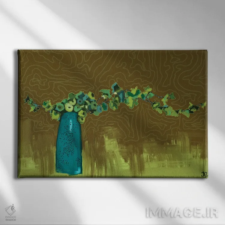 تابلو تعادل اثر دائو زد - نمای روبهرو روی دیوار