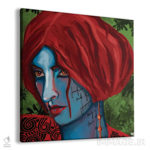 تابلو خشم/غضب اثر دائو زد - نمای پرسپکتیو محصول