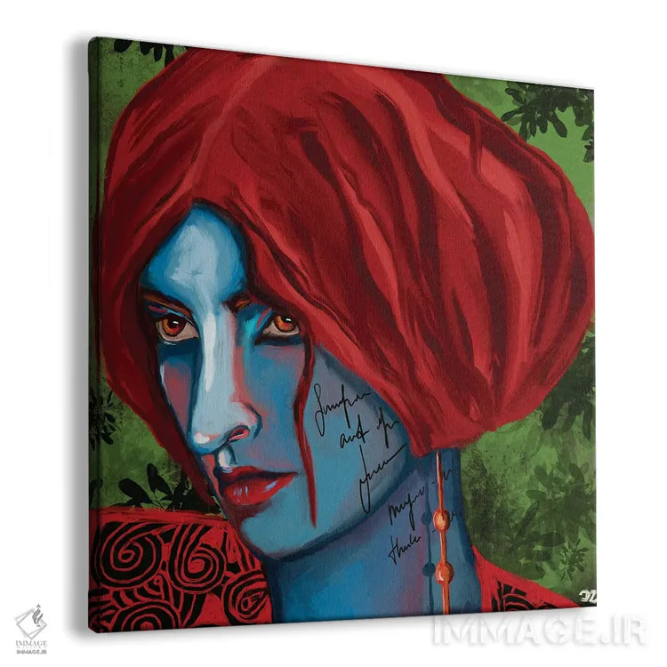 تابلو خشم/غضب اثر دائو زد - نمای پرسپکتیو محصول