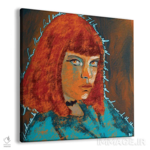 تابلو آب و آتش اثر دائو زد - نمای پرسپکتیو محصول