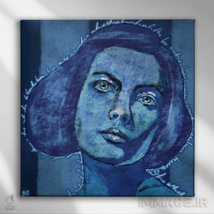 تابلو نوستالژی/دلتنگی اثر دائو زد - نمای روبهرو روی دیوار