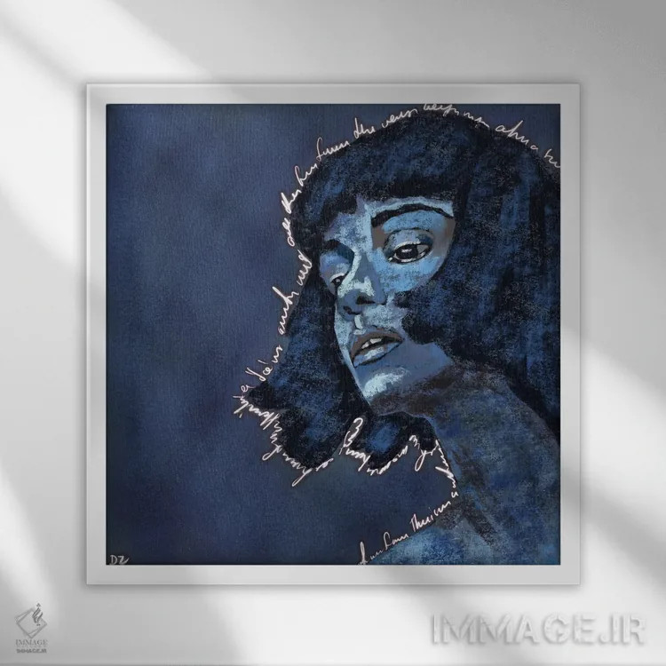 تابلو ریسک کن اثر دائو زد - نمای قابدار سفید