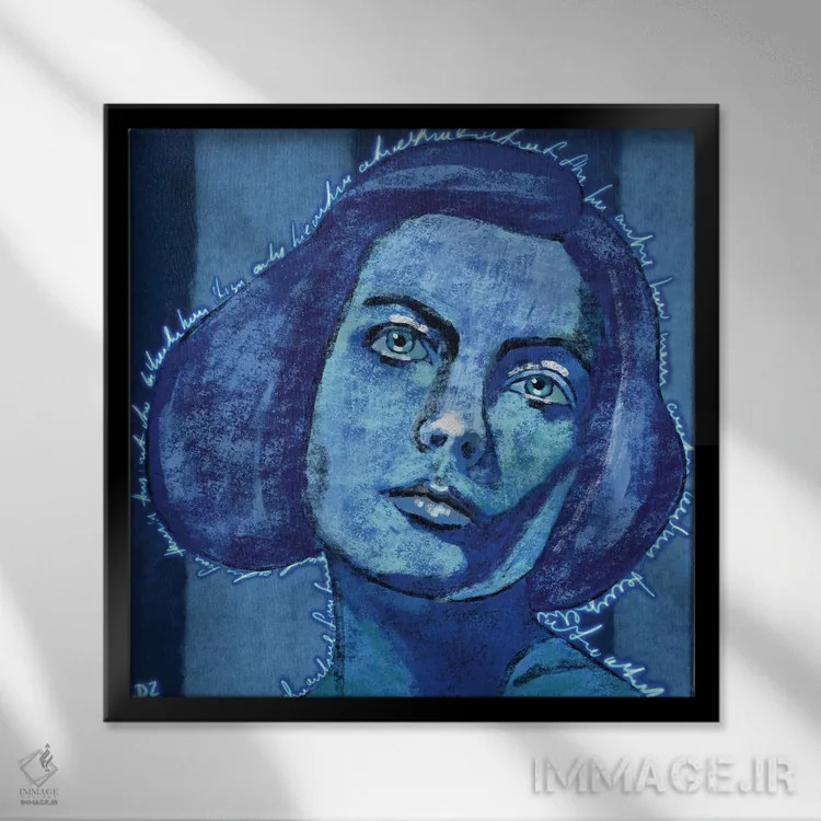 تابلو نوستالژی/دلتنگی اثر دائو زد - نمای قابدار مشکی