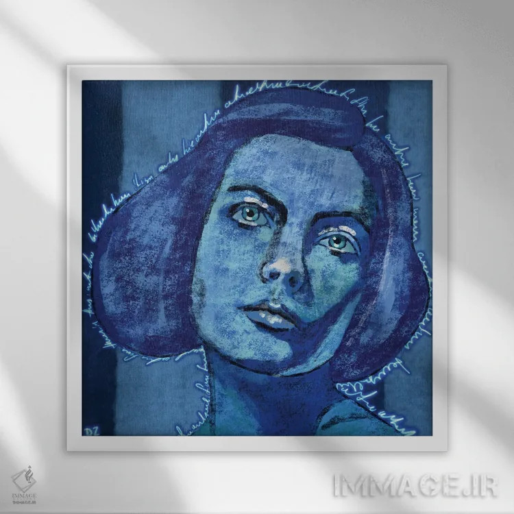 تابلو نوستالژی/دلتنگی اثر دائو زد - نمای قابدار سفید