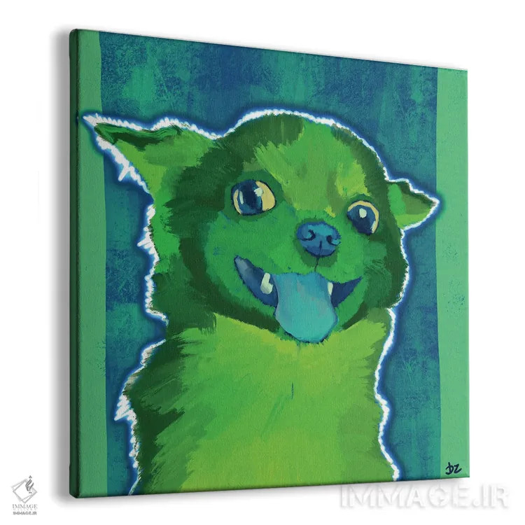 تابلو چیواوا (نژاد سگ) اثر دائو زد - نمای پرسپکتیو محصول