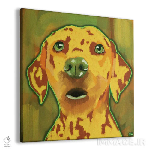 تابلو دالماتین (نژاد سگ) اثر دائو زد - نمای پرسپکتیو محصول