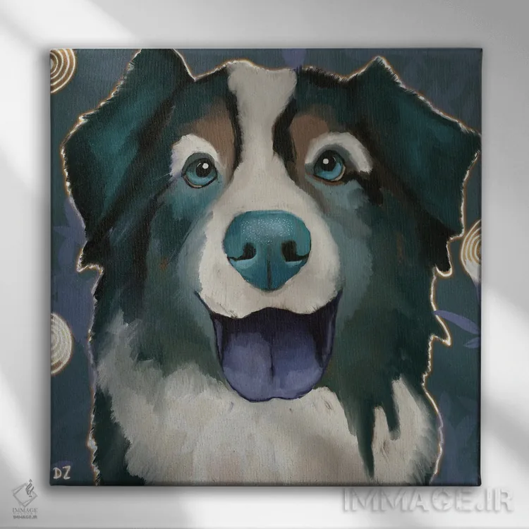 تابلو بردر کولی اثر دائو زد - نمای روبهرو روی دیوار