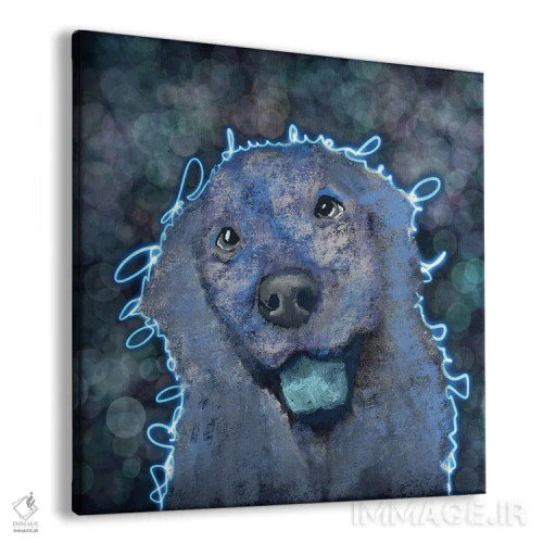 تابلو لابرادور رتریور اثر دائو زد - نمای پرسپکتیو محصول