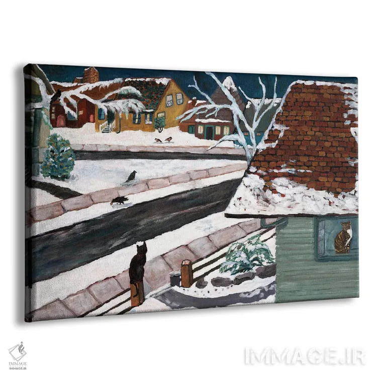 تابلو نمای استودیو اثر دبورا ایو آلاسترا - نمای پرسپکتیو محصول