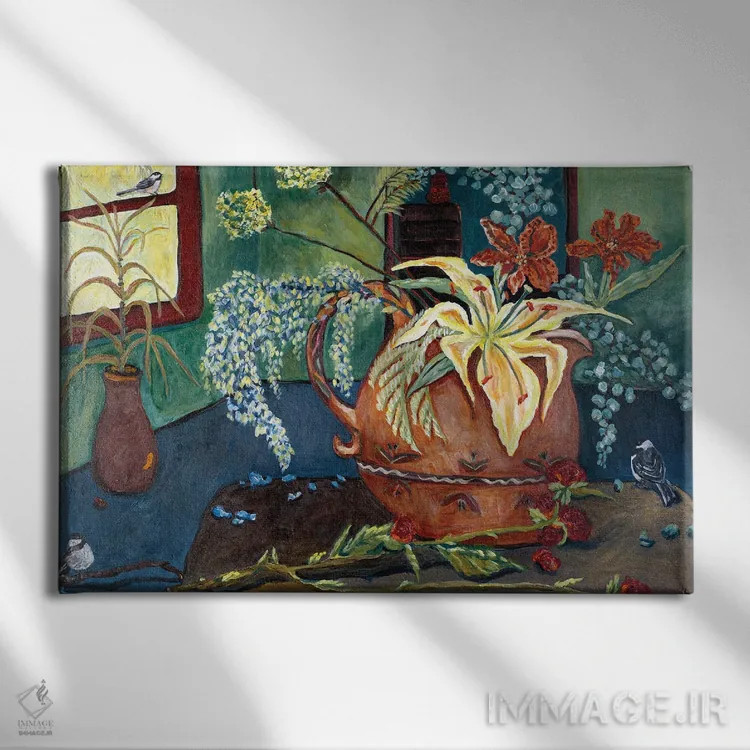 تابلو امیدوارم همچنان اثر دبورا ایو آلاسترا - نمای روبهرو روی دیوار