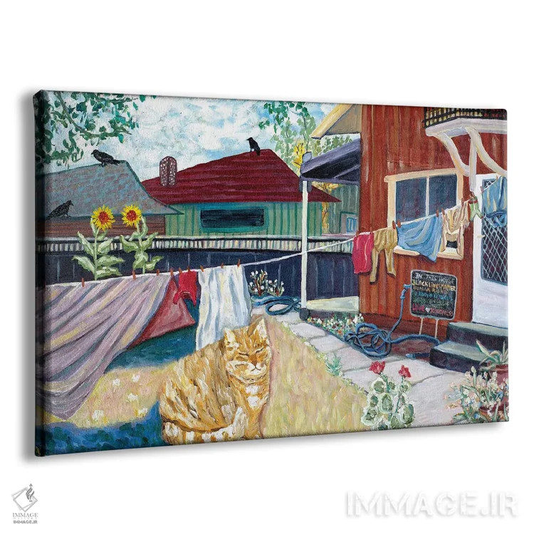 تابلو در این خانه اثر دبورا ایو آلاسترا - نمای پرسپکتیو محصول