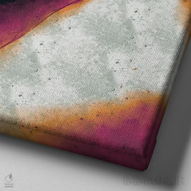 تابلو جادوگر تابستان اثر دائو زد - نمای نزدیک بافت بوم