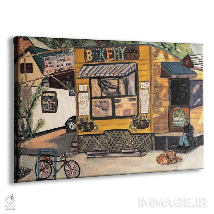 تابلو پورتلند (شهر) اثر دبورا ایو آلاسترا - نمای پرسپکتیو محصول