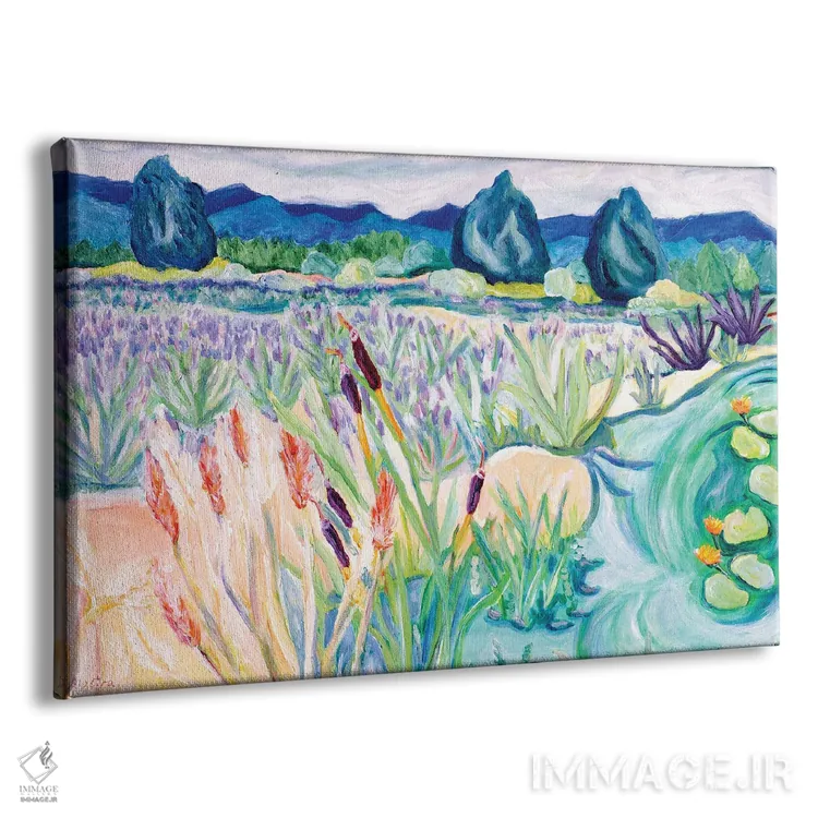 تابلو نمای ساوی (جزیره یا مکان) اثر دبورا ایو آلاسترا - نمای پرسپکتیو محصول