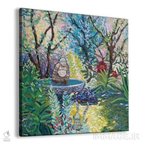 تابلو دید بودا اثر دبورا ایو آلاسترا - نمای پرسپکتیو محصول