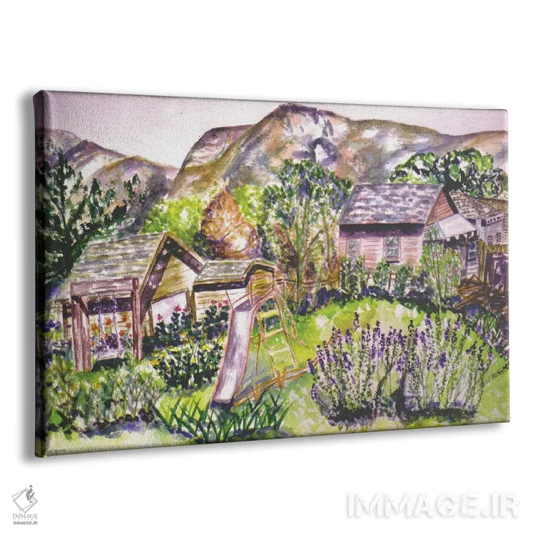 تابلو چشمانداز ساحل شمالی اثر دبورا ایو آلاسترا - نمای پرسپکتیو محصول