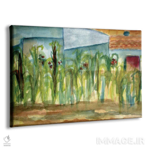 تابلو گیاهان ذرت اثر دبورا ایو آلاسترا - نمای پرسپکتیو محصول