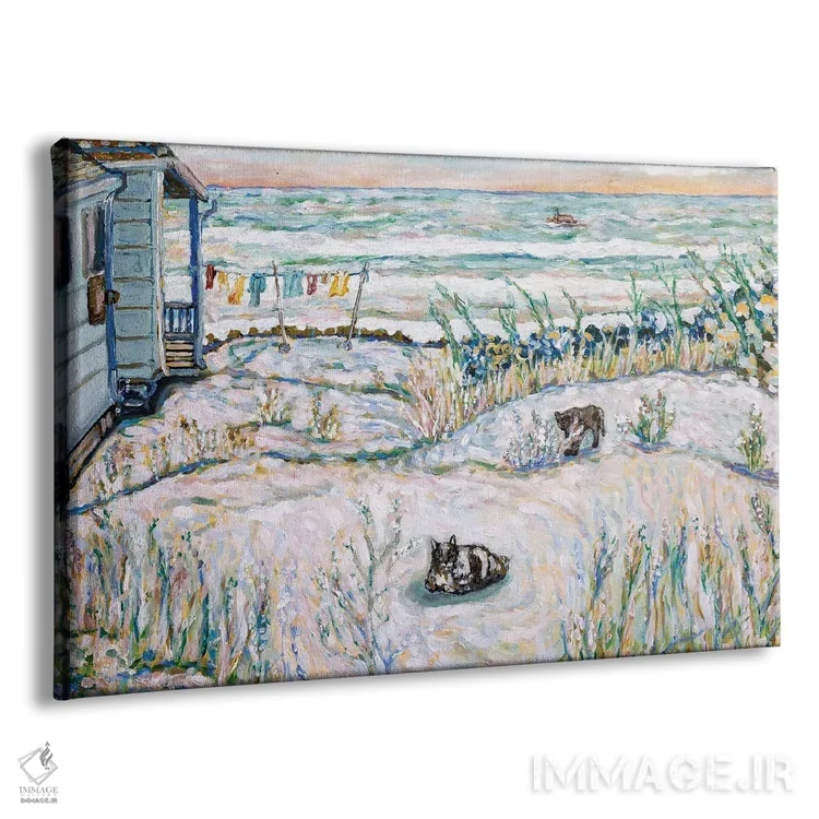 تابلو ساحل وحشی اثر دبورا ایو آلاسترا - نمای پرسپکتیو محصول