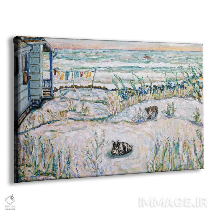 تابلو ساحل وحشی اثر دبورا ایو آلاسترا - نمای پرسپکتیو محصول