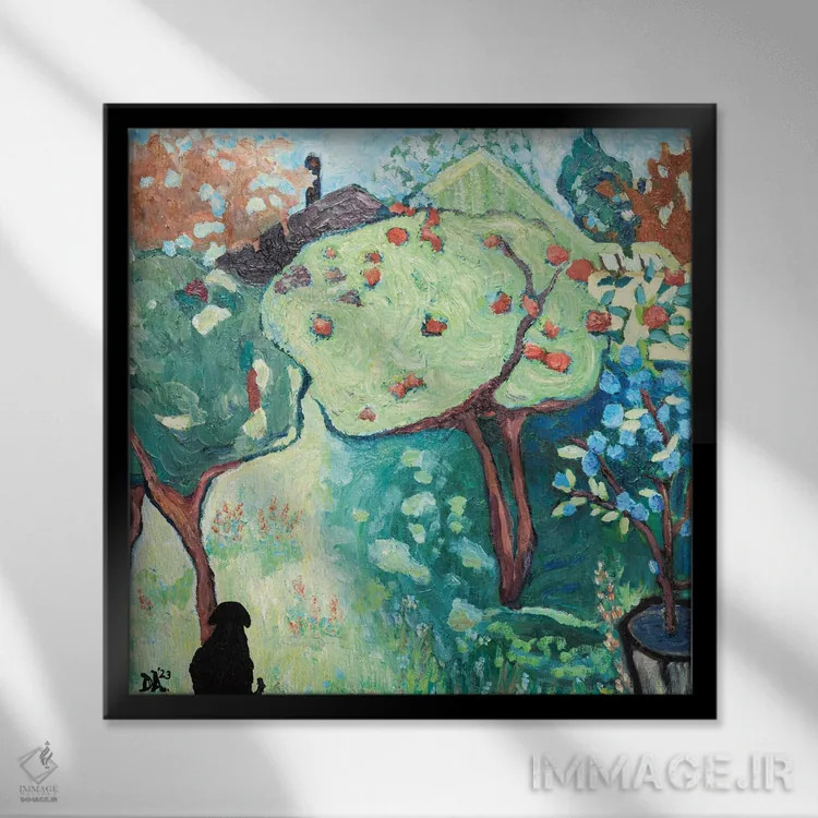 تابلو نمای چانسی اثر دبورا ایو آلاسترا - نمای قابدار مشکی