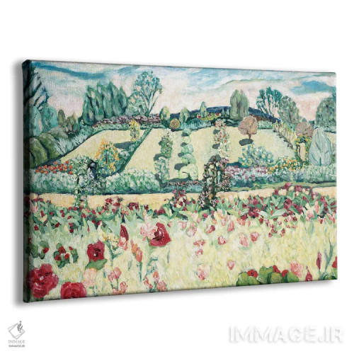 تابلو منظرهٔ ژیورنی (فرانسه) اثر دبورا ایو آلاسترا - نمای پرسپکتیو محصول