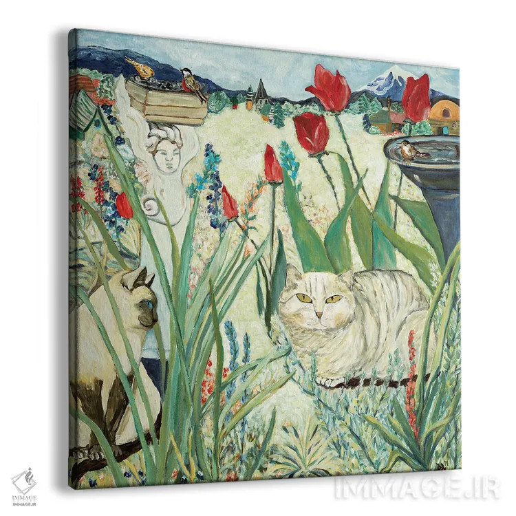 تابلو باغ ذهن اثر دبورا ایو آلاسترا - نمای پرسپکتیو محصول