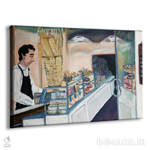 تابلو کارگر نانوایی سن ژرمن اثر دبورا ایو آلاسترا - نمای پرسپکتیو محصول