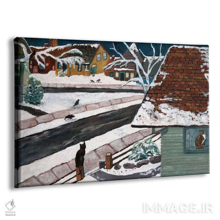 تابلو نمای استودیو اثر دبورا ایو آلاسترا - نمای پرسپکتیو محصول