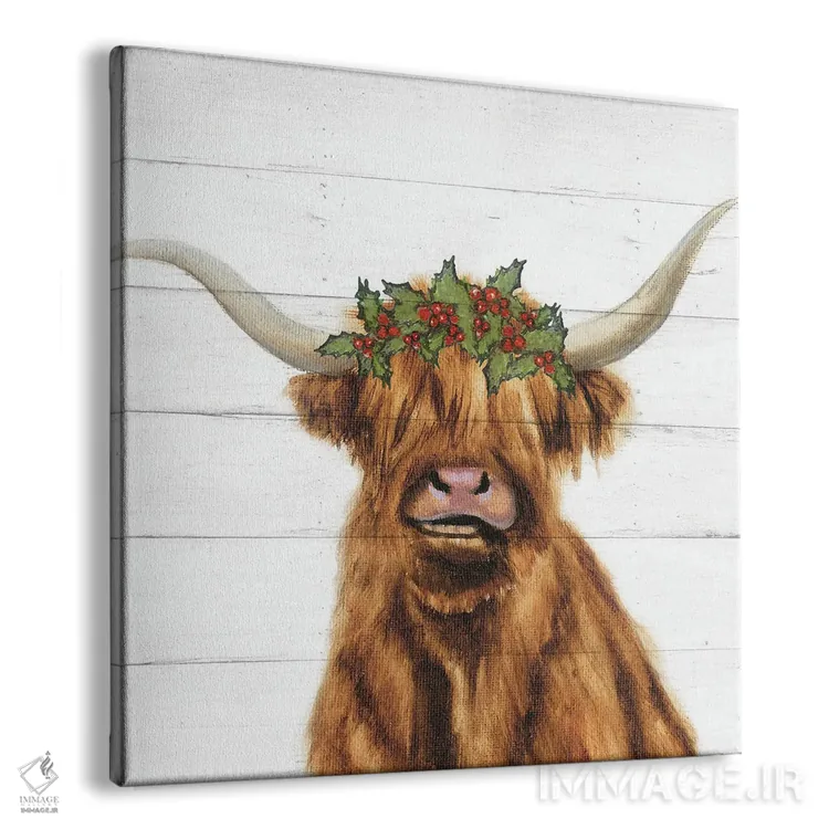 تابلو دشت بلند هالی اثر دانا بروکس - نمای پرسپکتیو محصول