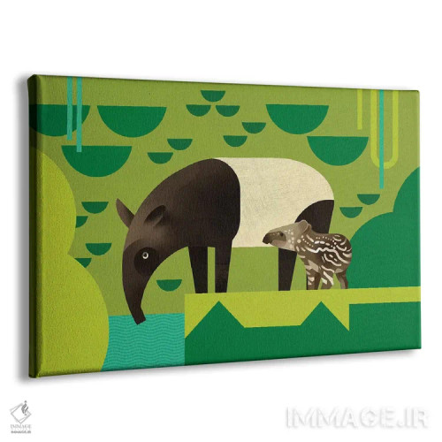 تابلو تاپیر اثر دیتِر براون - نمای پرسپکتیو محصول