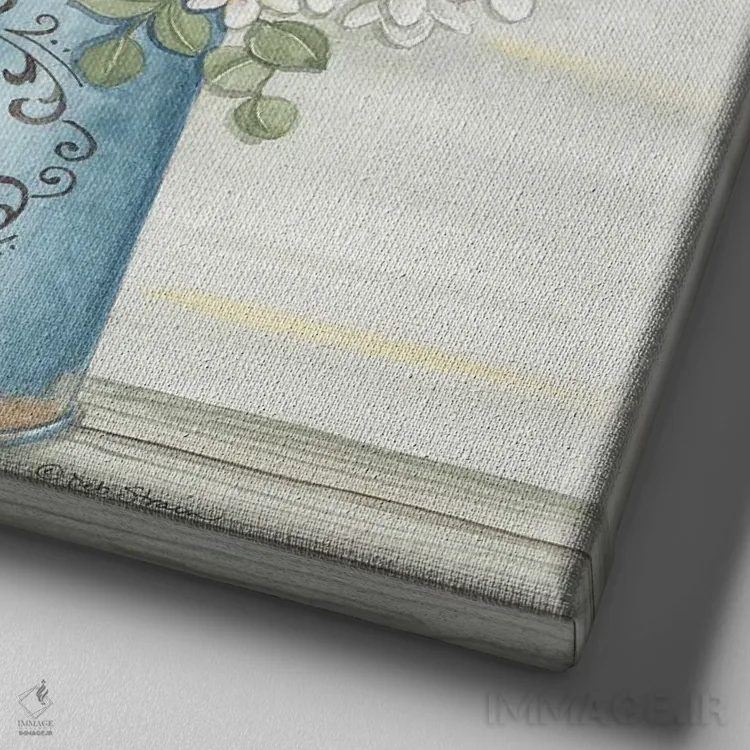 تابلو پُرقدردانی اثر دب استرین - نمای نزدیک بافت بوم