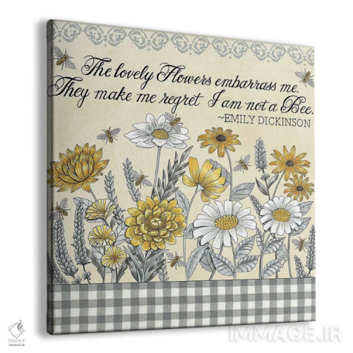 تابلو کاری کن حسرت بخورم که زنبور نیستم اثر دب استرین - نمای پرسپکتیو محصول