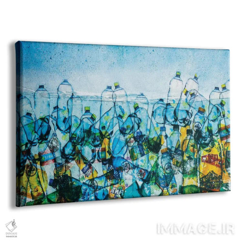 تابلو پیام در بطری اثر دیبی واترمن - نمای پرسپکتیو محصول