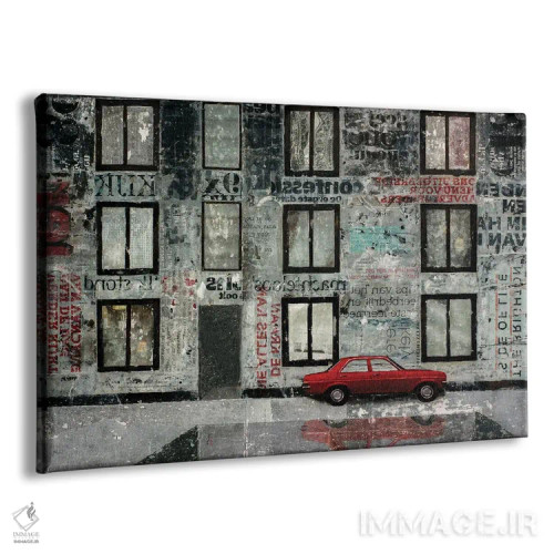 تابلو قرنطینه اثر دیبی واترمن - نمای پرسپکتیو محصول