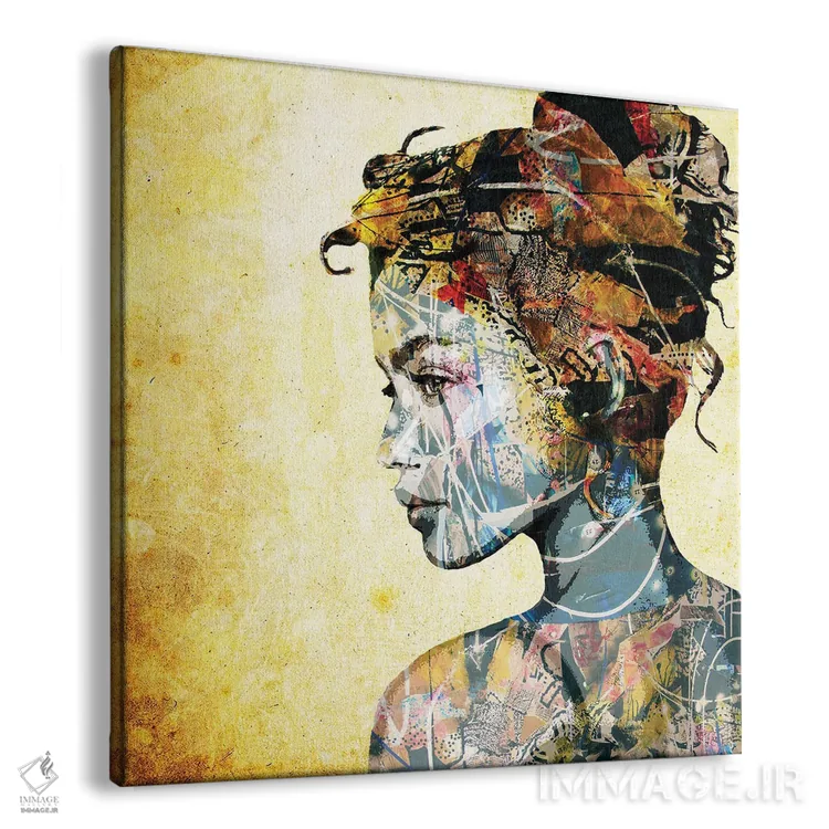 تابلو دختر بااستعداد اثر دیبی واترمن - نمای پرسپکتیو محصول