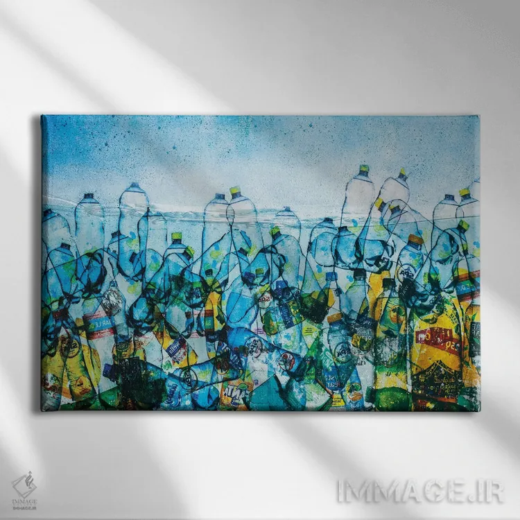 تابلو پیام در بطری اثر دیبی واترمن - نمای روبهرو روی دیوار