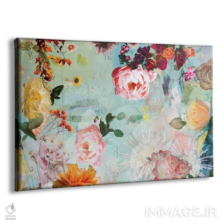 تابلو شکوفهٔ رز اثر دیبی واترمن - نمای پرسپکتیو محصول