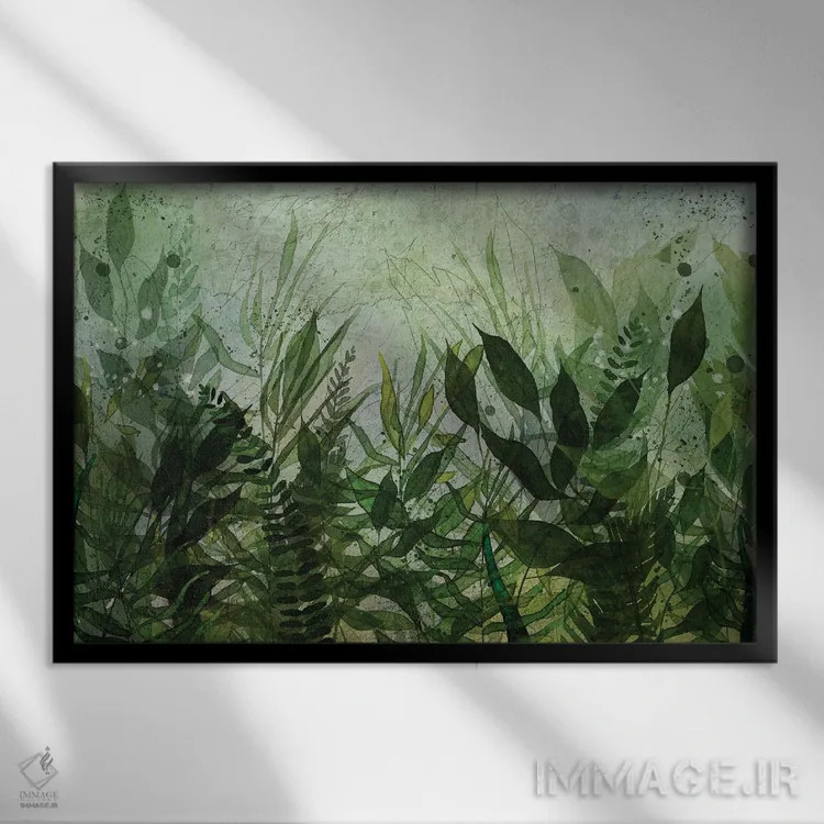 تابلو طبیعت در هارمونی اثر دیبی واترمن - نمای قابدار مشکی