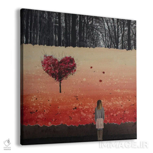 تابلو عاشق شدن اثر دیبی واترمن - نمای پرسپکتیو محصول