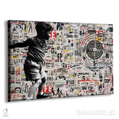 تابلو هدف اثر دیبی واترمن - نمای پرسپکتیو محصول